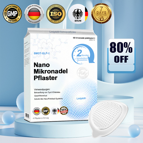 DE Offizieller Laden: Lmipki® 𝐍𝐈𝐃𝐃𝐊-𝐓𝐢𝐫𝐳𝐞𝐩𝐚𝐭𝐢𝐝𝐞 𝐍𝐚𝐧𝐨 Mikronadeln Pflaster⚡（（Balancieren den Blutzucker, schmerzfrei, ohne Nebenwirkungen. Geeignet für Adipositas und Diabetes.）🤩