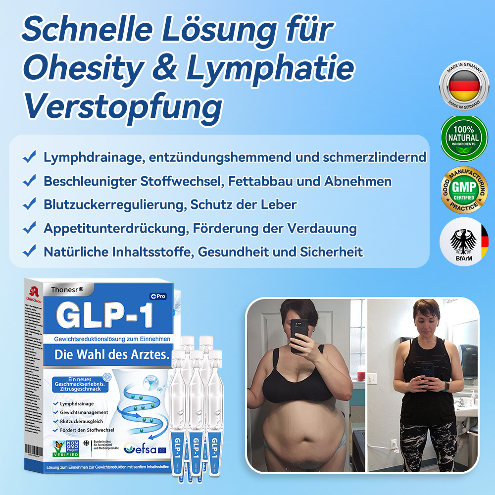 Thonesr® GLP-1 Pro Gewichtsreduktionslösung zum Einnehmen💧7 Tage sichtbare Wirkung, keine Nebenwirkungen, für alle Altersgruppen geeignet✔️