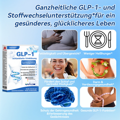 Thonesr® GLP-1 Pro Schlankheits-Trinklösung 7 Tage sichtbare Wirkung, keine Nebenwirkungen, geeignet für alle Altersgruppen 🌹