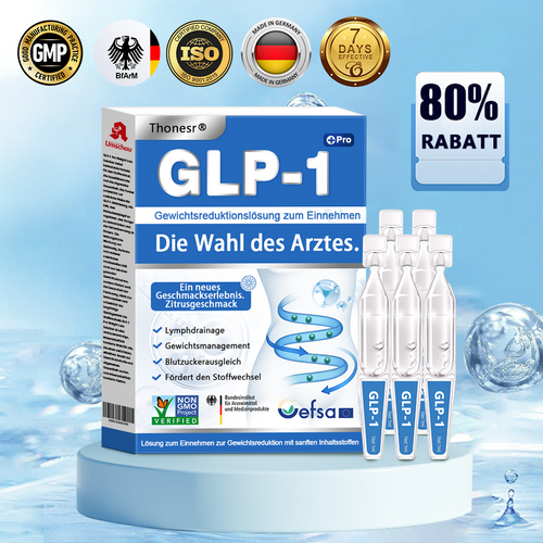 Thonesr® GLP-1 Pro Gewichtsreduktionslösung zum Einnehmen💧7 Tage sichtbare Wirkung, keine Nebenwirkungen, für alle Altersgruppen geeignet✔️