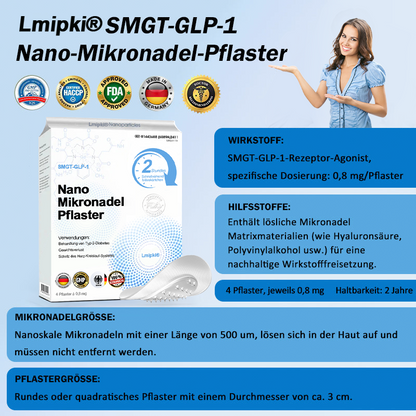 DE Offizieller Laden: Lmipki® 𝐍𝐈𝐃𝐃𝐊-𝐓𝐢𝐫𝐳𝐞𝐩𝐚𝐭𝐢𝐝𝐞 𝐍𝐚𝐧𝐨 Mikronadeln Pflaster⚡（（Balancieren den Blutzucker, schmerzfrei, ohne Nebenwirkungen. Geeignet für Adipositas und Diabetes.）🤩