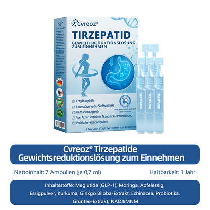【Letzter Tag Aktion 70 % RABATT】🌱 𝑪𝒗𝒓𝒆𝒐𝒛® NIDDK-Tirzepatid Gewichtsreduktionslösung zum Einnehmen ✅ Einmal alle zwei Tage anwenden | Schnell 20 Pfund abnehmen. Zucker um 90 % reduzieren |)👩‍⚕️