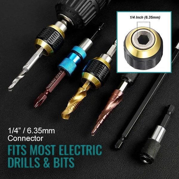 Schnellkupplung für Sechskant-Bohrer