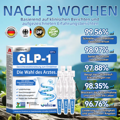 Thonesr® GLP-1 Pro Gewichtsreduktionslösung zum Einnehmen💧7 Tage sichtbare Wirkung, keine Nebenwirkungen, für alle Altersgruppen geeignet✔️