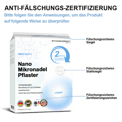 DE Offizieller Laden: Lmipki® 𝐍𝐈𝐃𝐃𝐊-𝐓𝐢𝐫𝐳𝐞𝐩𝐚𝐭𝐢𝐝𝐞 𝐍𝐚𝐧𝐨 Mikronadeln Pflaster⚡（（Balancieren den Blutzucker, schmerzfrei, ohne Nebenwirkungen. Geeignet für Adipositas und Diabetes.）🤩